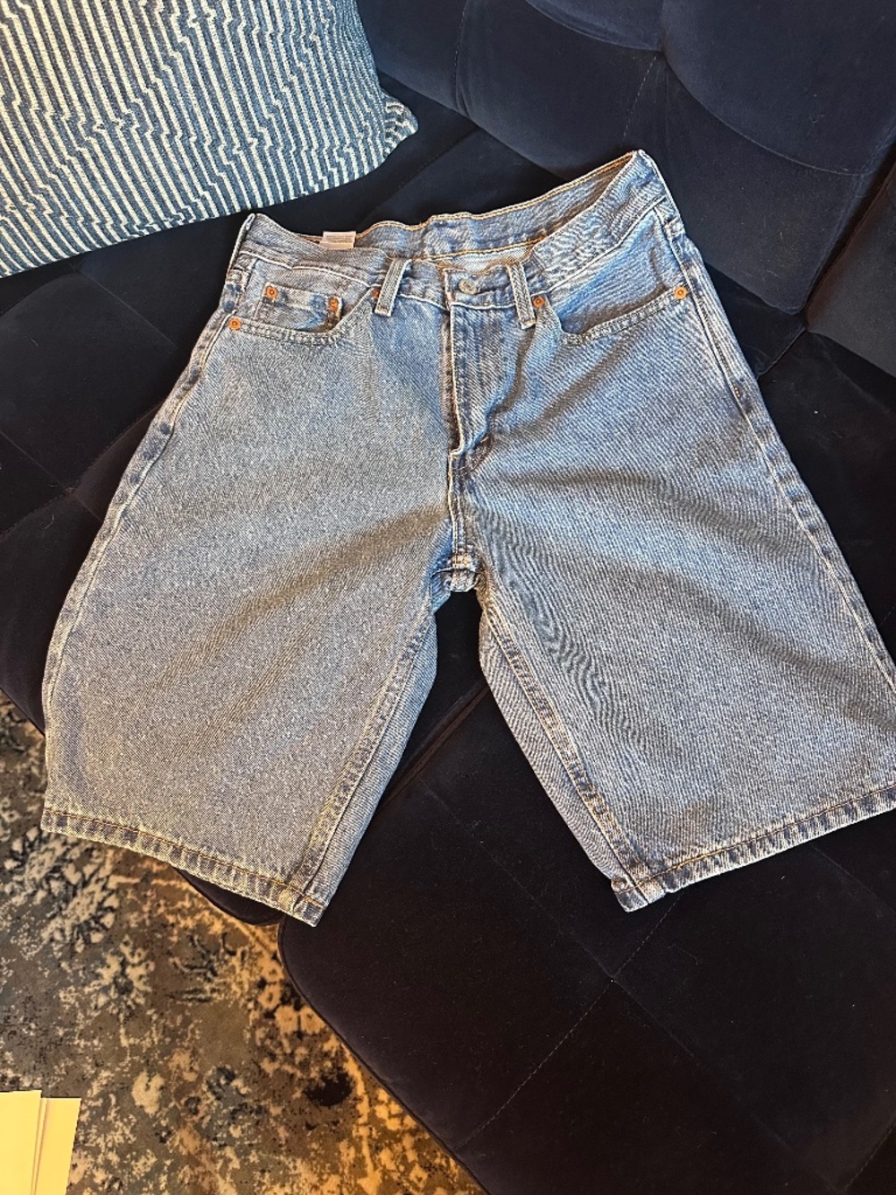 Mens Levi's 469 Denim shorts size 29
